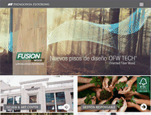 Tablet Screenshot of patagoniaflooring.com
